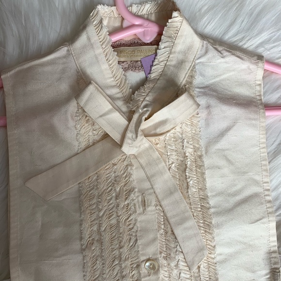 I PINCO PALLINO MOCK SHIRT WITH BOW GIRL 8 - Picture 4 of 7